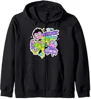 [DC Comics] Teen Titans Go! Knock Knock Let Me In Zip Hoodie