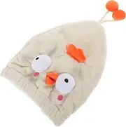 minkissy Cartoon Hair Drying Cap Absorbent Microfiber Towel for Quick Hair Drying Cute Design for Women Teen Easy to Use Shower Cap for Wet Hair