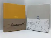 2 Chinese Style Hardcover Notebooks Colorful Artwork Throughout-160 Pages Each