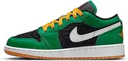 [Nike] Basketball Basketball Shoes for Kids, Malachite/Fire Red-black-taxi, 30.0 cm