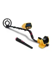 [Weisshorn] Deep Sensitive Treasure Searching Metal Detector & Pinpointer in Yellow/Black