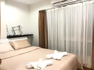 暖武里城中心的1臥室公寓 - 30平方公尺/1間專用衛浴Condo 200m to MRT purple Nonthaburi Civic Center 6