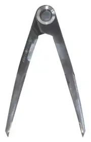 SHINWA Divide Craft Tool Scribe Supper Hard Tip Compass Scriber 10 cm 77516