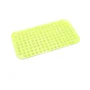 PVC Massage Skid Bath Sucker Mat with Suction Cups Bathroom Suction Cups Anti Slip Safety Shower Carpet Bathtub Bathmat Home Hotel