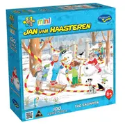 Van Haasteren Mini XL Jigsaw Puzzle - The Snowman, 100 Piece