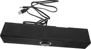 OSALADI Computer Speakers Deep Bass Soundbar Dual Speaker Design for Enhanced Stereo Audio USB Powered for Pc Laptop and Monitor Use