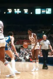 Michael Ray Richardson of the New York Knicks 1980's Basketball photo 1