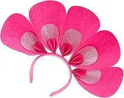 [Oxtxuzdm] Petals Flapper Headbands Mardi Gras Prom Dancer Headpiece for Party Carnivals Celebrations Headwear Hair Styling