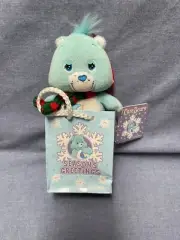Care Bears Plush Ornament 2005 Bedtime Bear New with Tag In Gift bag