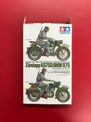 Tamiya 1973 Zundapp KS750 BMW R75 1:35 Scale Replica Model Kit