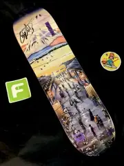RARE SIGNED Chaz Ortiz DGK Skateboard Deck Dirty Ghetto Kids All Day AUTOGRAPHED