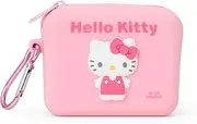 Sanrio 357588 Silicone Mini Pouch, Hello Kitty Accessory Case, Cosmetic Pouch, Coin Purse