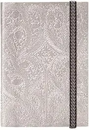 Christian Lacroix B5 Paseo Journal Notebook, Silver