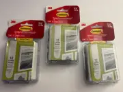 3M Command Picture Hanging Strips Holds 16 Lbs 3 Packs Of 12- 36 Total Pairs