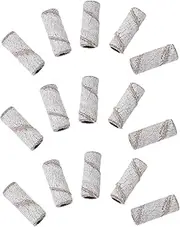 WOONEKY Nail Drill Sanding Bands Set 50pcs Fine Sanding Bands for Nail Supplies