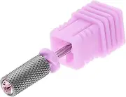 SHERCHPRY Metal Nail Drill Bit Set Tungsten Steel Grinding Head for Acrylic Nails Cuticle Drill Bits Manicure Supplies Easy to Use Portable