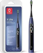 Oclean X Lite Electric Toothbrush for Adults, Travel Toothbrush with Screen Display 5 Modes, 40 Days Battery Life