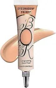 Eyeshadow Primer Dark Eye Shadow Primer Liquid Matte Eye Primer Waterproof Long Lasting Uniform Color Rendering Eyeshadow Primer for Women Oily Lids Eyeshadow Makeup-Dark