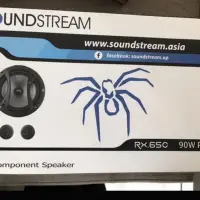 在飛比找Yahoo!奇摩拍賣優惠-現貨SOUNDSTREAM美國蜘蛛6.5吋喇叭RX65c原裝