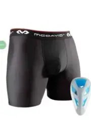 McDavid Cup & Support Performance Boxer w/Flex Cup 9255 Teen Regular-Waist 26-30