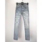 Amiri Tie Dye Bandana Thrasher Jeans in Clay Indigo BNWT 38