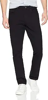 [Amazon Essentials] Goodthreads Men's Slim-Fit 5-Pocket Comfort Stretch Chino Pant, Black, 40W x 36L