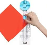 Paper Trimmer for Crafting | 4 in 1 Portable Photo Paper Trimmer for Crafting, Crafts Supplies for Offices Photo Studio, School, Multipurp
