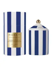 [Moss St. Fragrances] Sandalwood and Spiced Mandarin Ceramic Candle Large 360g