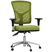 Matrix Mesh Back Alloy Base Chair Olive