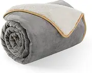 Pet Blanket for Dogs Cats,Soft Fleece Pet Throw Blanket, Washable Plush Cover for Dogs and Cats, Protects Couch, Sofa and Bed from Stains and Pet Fur, Large 75x100cm