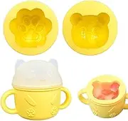 Pudding Mold | Silicone Jelly Pudding Mold - Reusable Bakeware, Easy Release Non-Stick Baking Tool, Cartoon Bear Shaped for Jelly, Desserts, Muffin, Cupcake, Indoor, Party