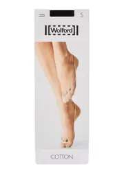Wolford Sand Low-cut Socks - Black - M M