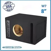 8" Single Ported / Vented Reinforced Sub Box Subwoofer Enclosure For JL Audio W7