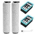 Roller Brushes with Filters Compatible with For Bissell For CrossWave 3845