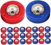 Anneome Fun Challenging Tabletop Games 32pcs Mini Shuffleboard Replacement Balls Rollers Beads Set for Levels