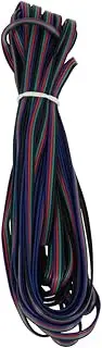Veemoon RGB Strip Light Extension Cable 4-pin 22awg 10m Connect RGB Lamp Controller Easy Install Strip Lights