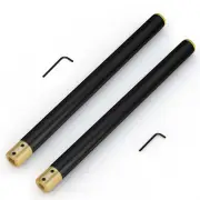 GANWEI Wood Lathe Truning Tools Grip Handle for Square 12mm Round Turning Tool bar