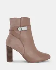 KOBIE ALMOND Heeled Boots
