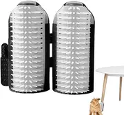 Cat Rubbing Corner - Cat Corner Scratcher | Massage Comb Grooming Tool Softer for Long & Short Hair Kitten Dogs Pet Desk Book Shelf