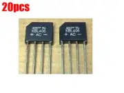 20Pcs Diode Rectifier Bridge Single 4A 600V Single Phases KBL-406 KBL406 New it