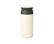 Kinto Stainless Steel 350ml Vacuum Insulated Travel Tumbler Water Bottle White