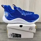 Under Armour Team Curry 10 Size 10 Mens Blue White Basketball Shoes