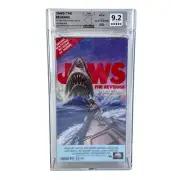 New Jaws The Revenge VHS Sealed 9.2 Rewind Graded Video Tape 1987 MCA Horror