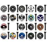 1 1/8 Inch Bicycle Headset Top Cap Cover with Bolt MTB Bike Headset Cover Stem