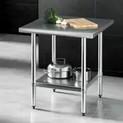 Cefito 760x760mm Stainless Steel Kitchen Bench 430