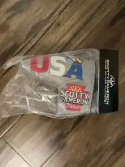 Scotty Cameron Putters Stars And Flight Mid Mallet Silver Headcover
