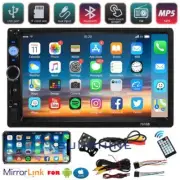 Double 2 Din 7" IOS/Android 13 Car Stereo GPS Navi Radio Bluetooth CarPlay w/Cam (for: Porsche)