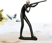 Sports Figure Desk Decor, Resin Sports Character Craft Decoration for TV Table, Home Table Decoration, Race Sports Hobby Figure Ornament for Sports Lovers and Collectors