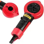 Compact Chalk Reel - Ergonomic Marking Reel, Heavy Duty Chalk Tool | Quick Refill System, Reinforced Casing Ensures Accurate Layout Liine for Carpentry Measurements, Projects, Marking, Liine Drawing