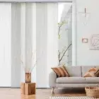 GoDear Design Adjustable Sliding Panel Track Filter Blinds, 86"W x 96"H Catch Me